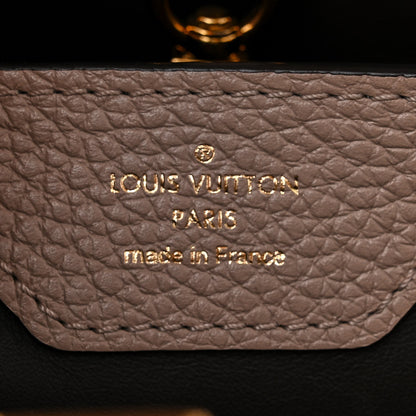 Louis Vuitton Taurillon Capucines MM Galet 6 of 9