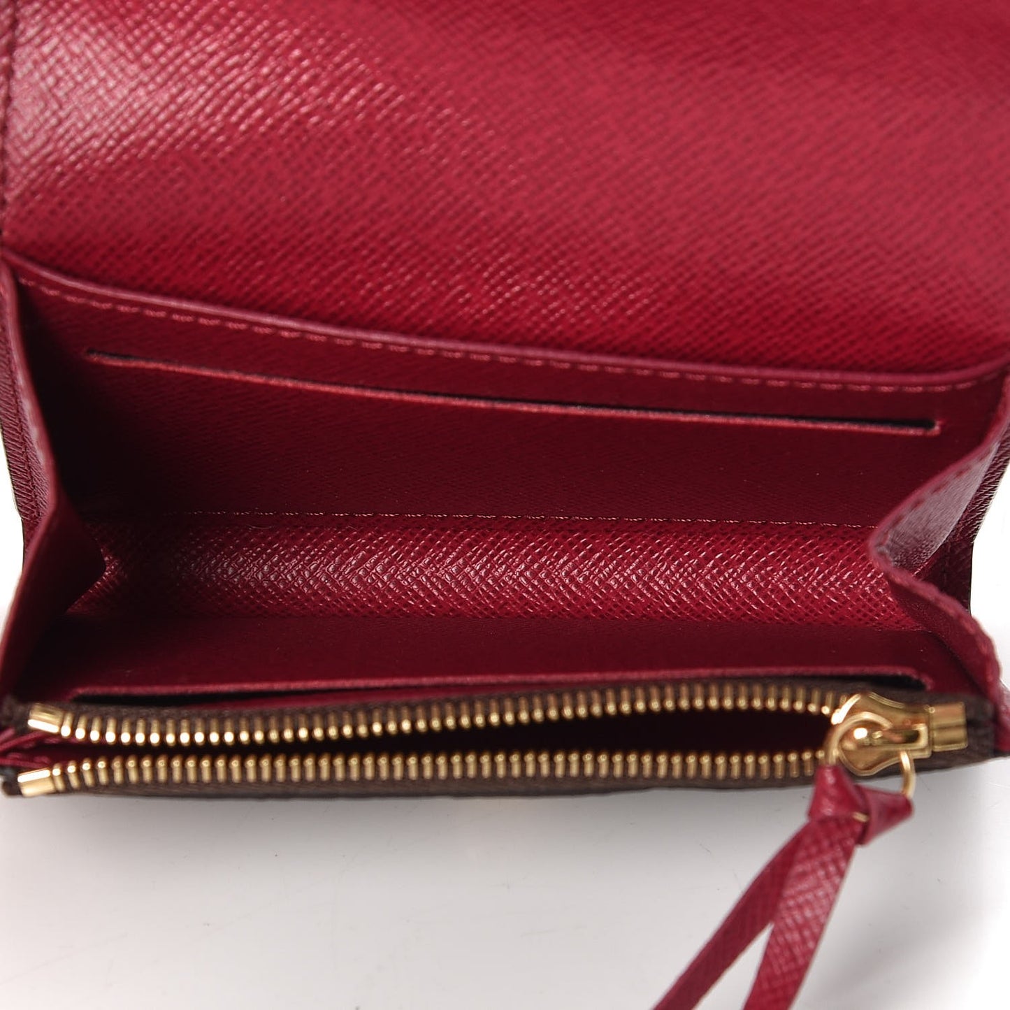 Monogram Rosalie Coin Purse Fuchsia