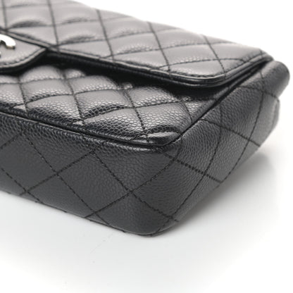 Chanel Caviar Quilted East West Flap Black 10 of 10