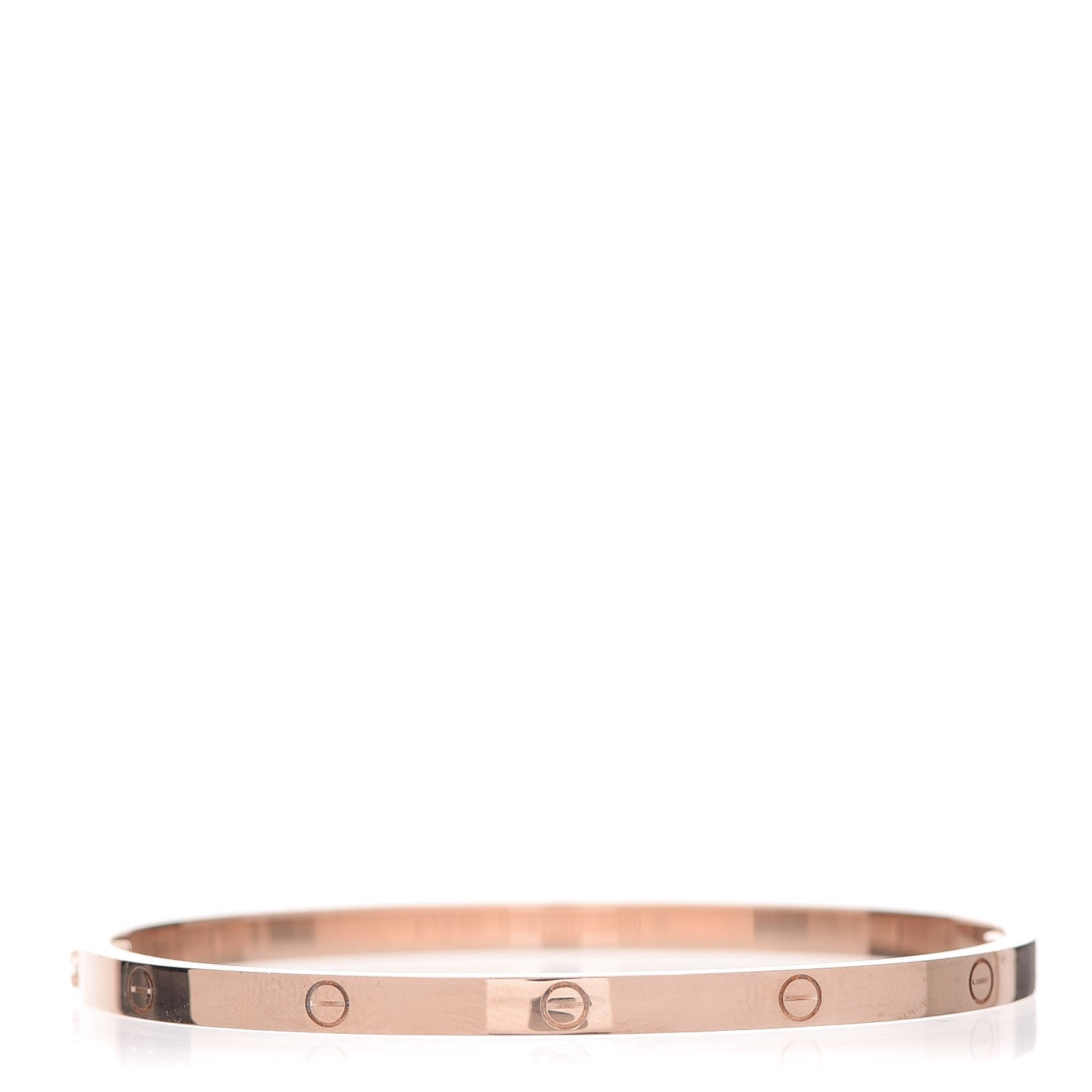 Cartier 18K Pink Gold Small LOVE Bracelet 17 3 of 6