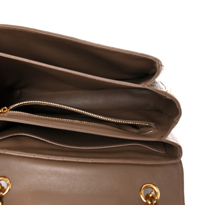 Celine Calfskin Quilted Medium C Bag Camel 5 of 15