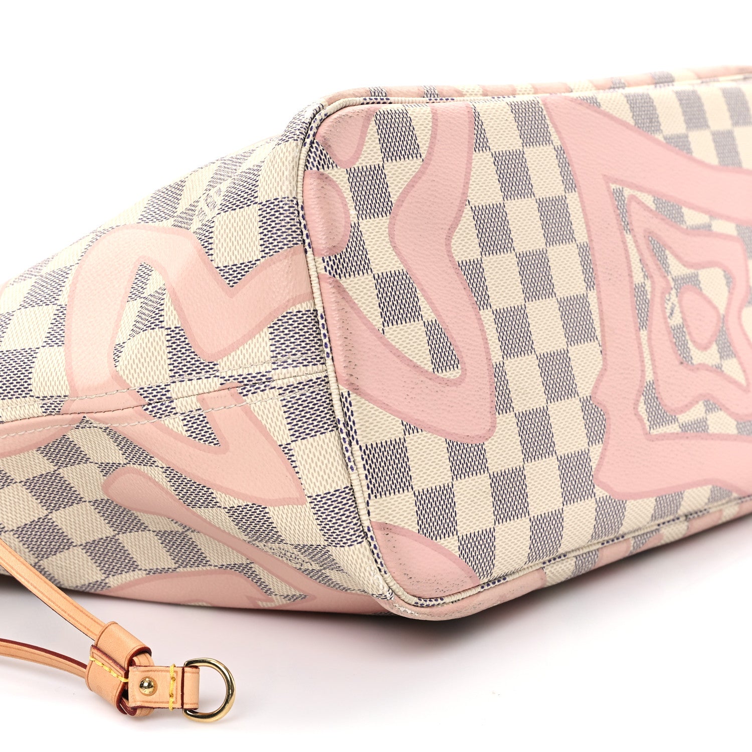Louis Vuitton Damier Azur Tahitienne Neverfull MM 11 of 14