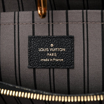 Louis Vuitton Empreinte Montaigne MM Black 6 of 10