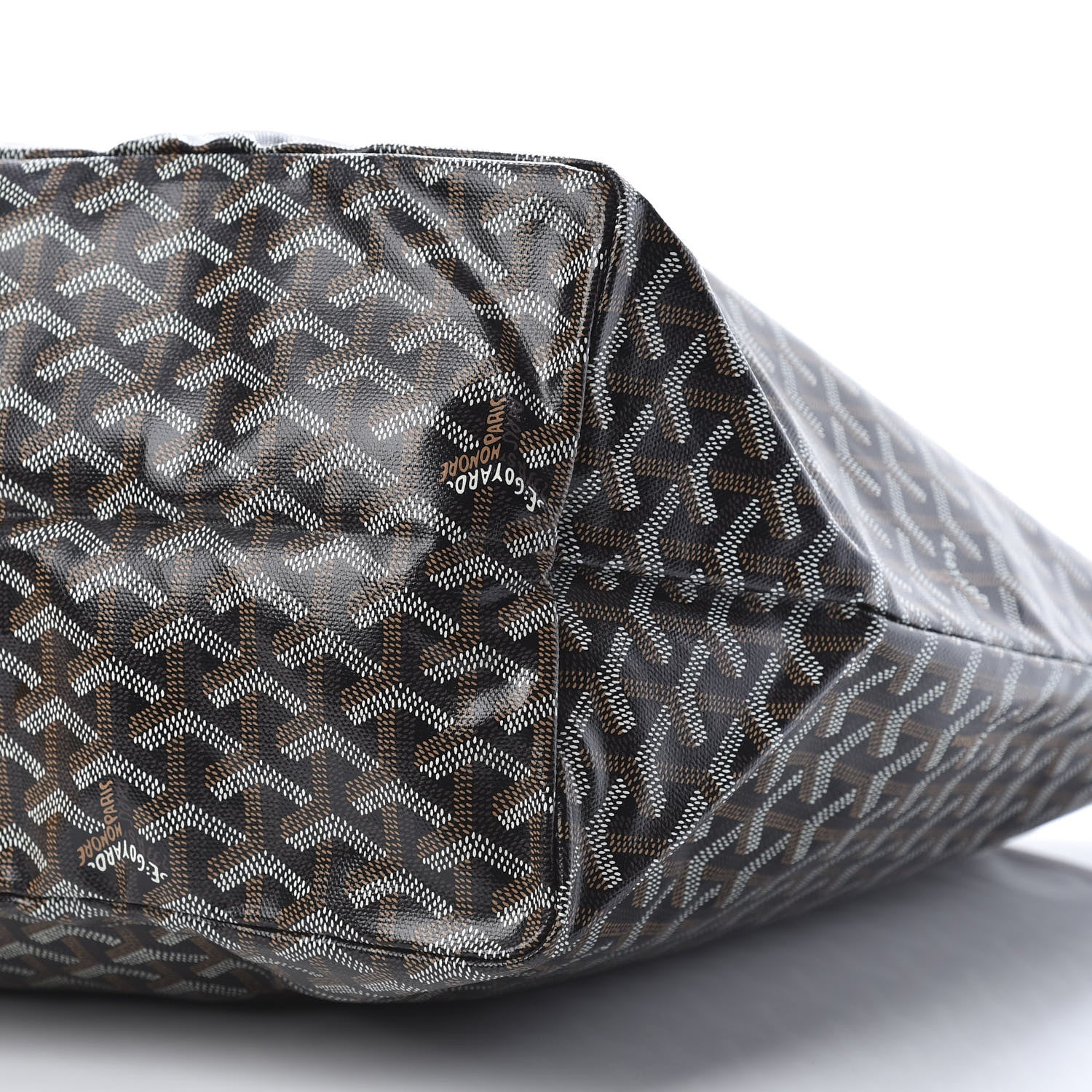 Goyard Goyardine Saint Louis GM Black Gold 11 of 11