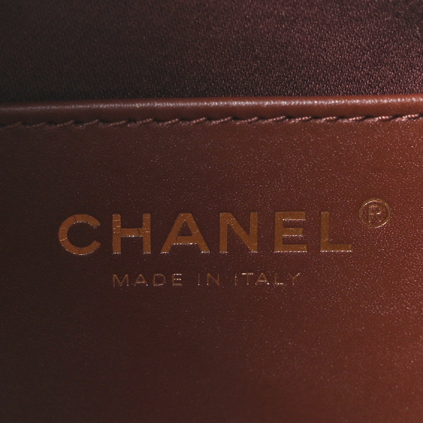 Caviar Quilted Mini Chanel 25 Handbag Brown