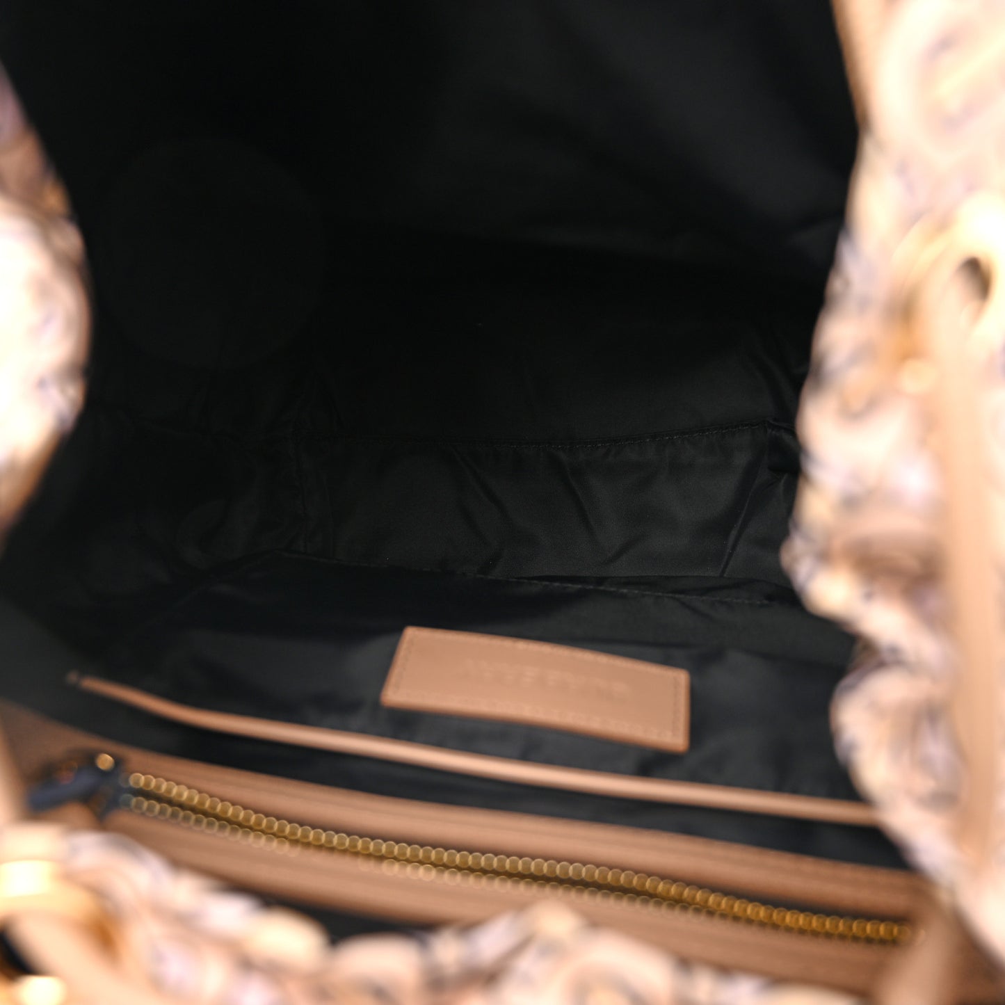 Nylon Monogram Medium Rucksack Backpack Blush
