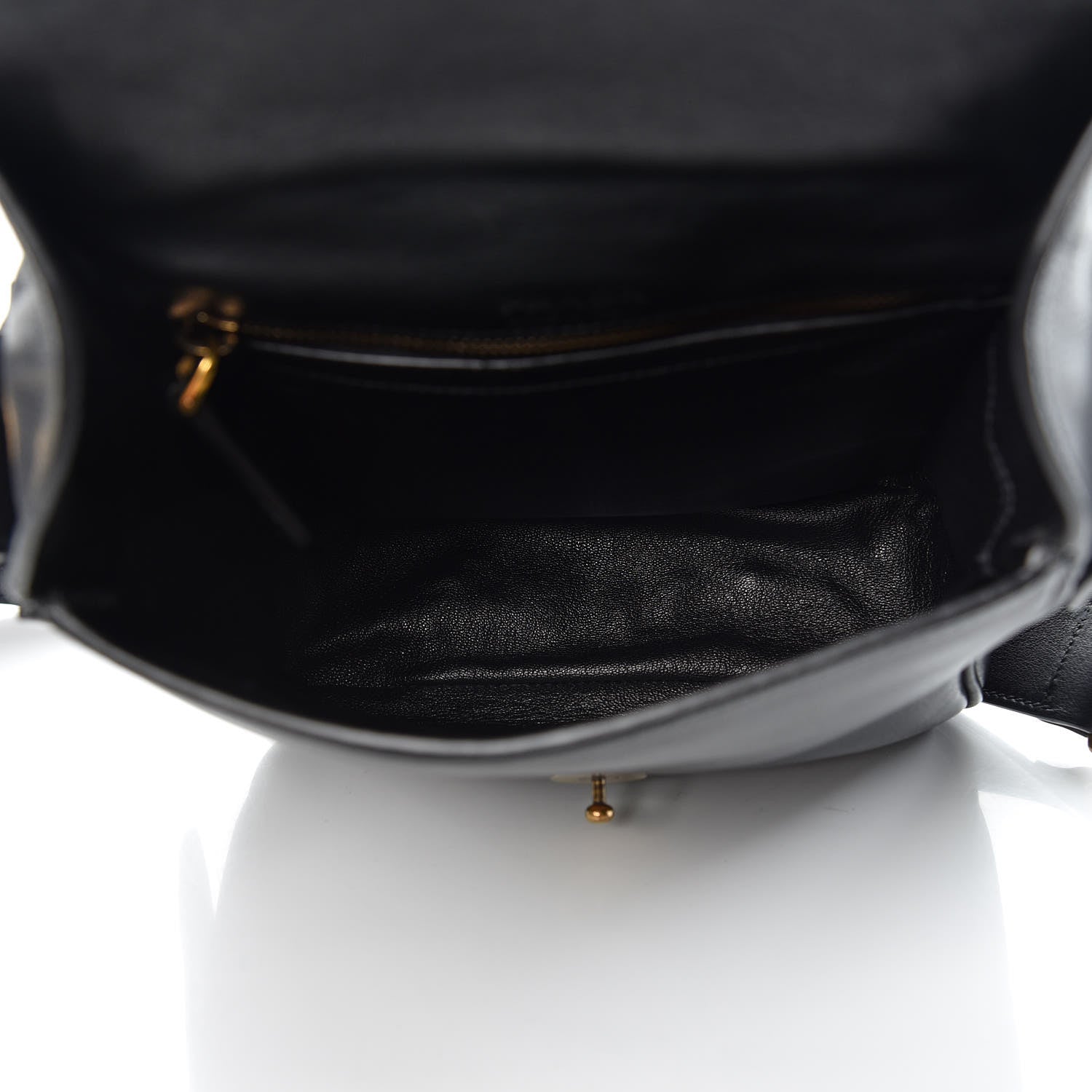 Prada Vitello Crossbody Bag Black 5 of 10