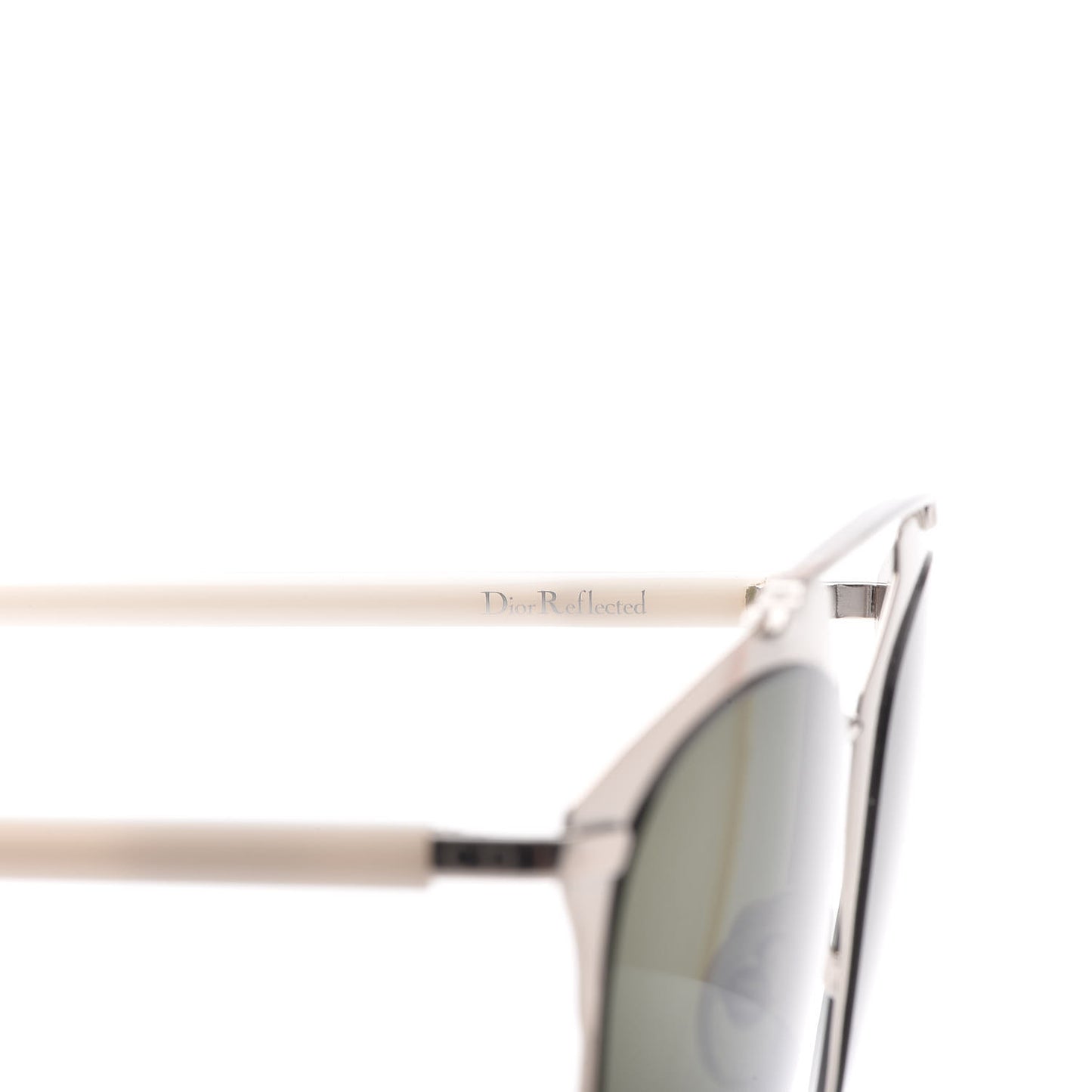 Reflected Sunglasses White