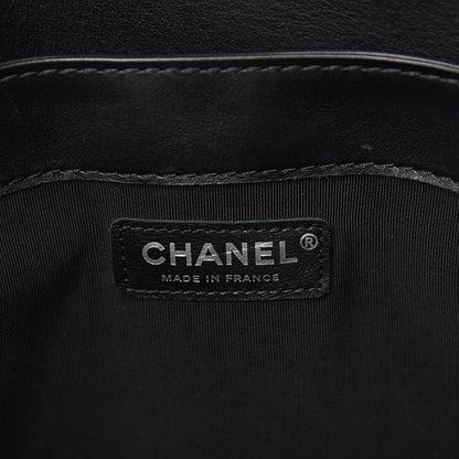 Chanel Patent Large Boy Reverso Flap Black 6 of 10