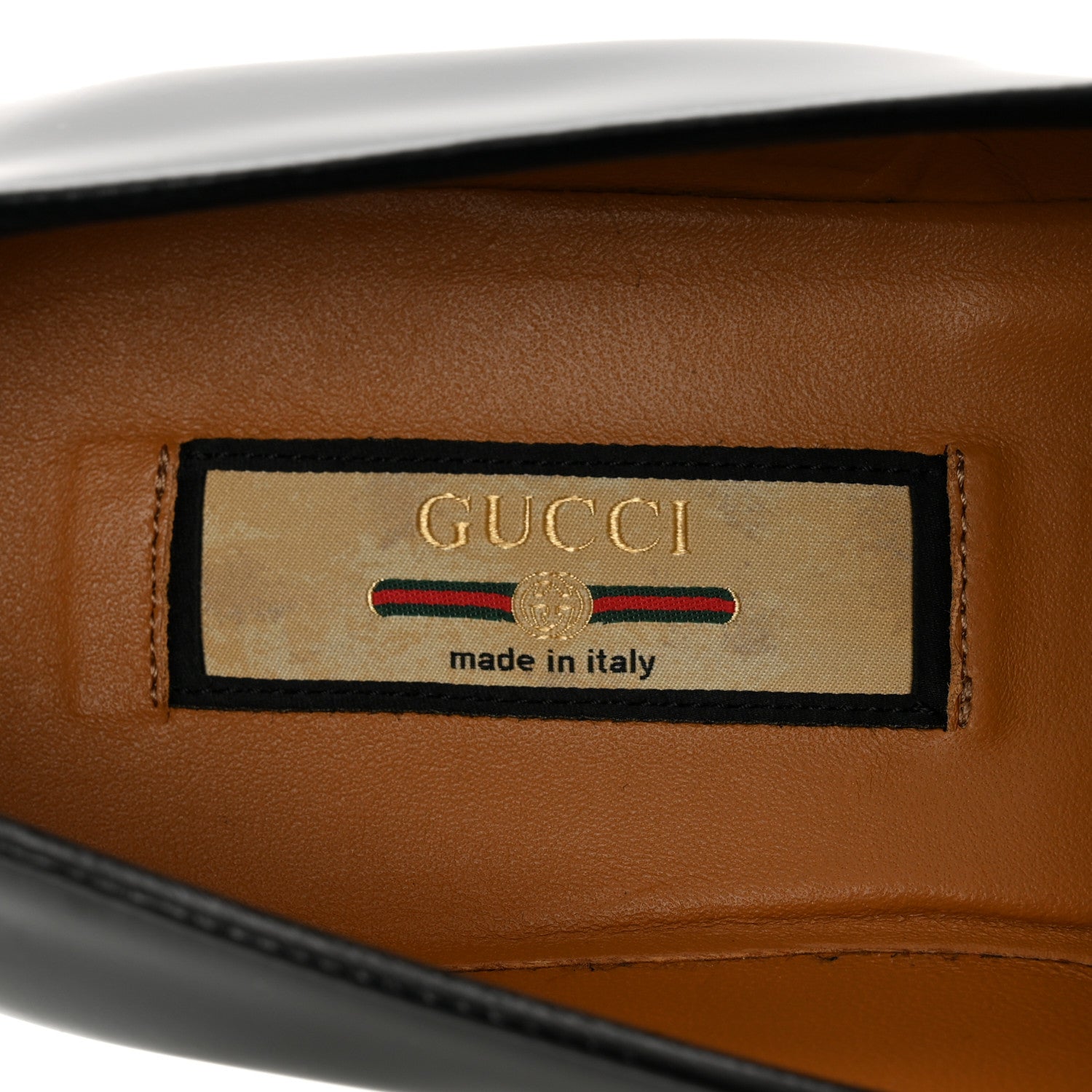 Gucci Calfskin Mens Tassel Loafers 9 Black 7 of 9