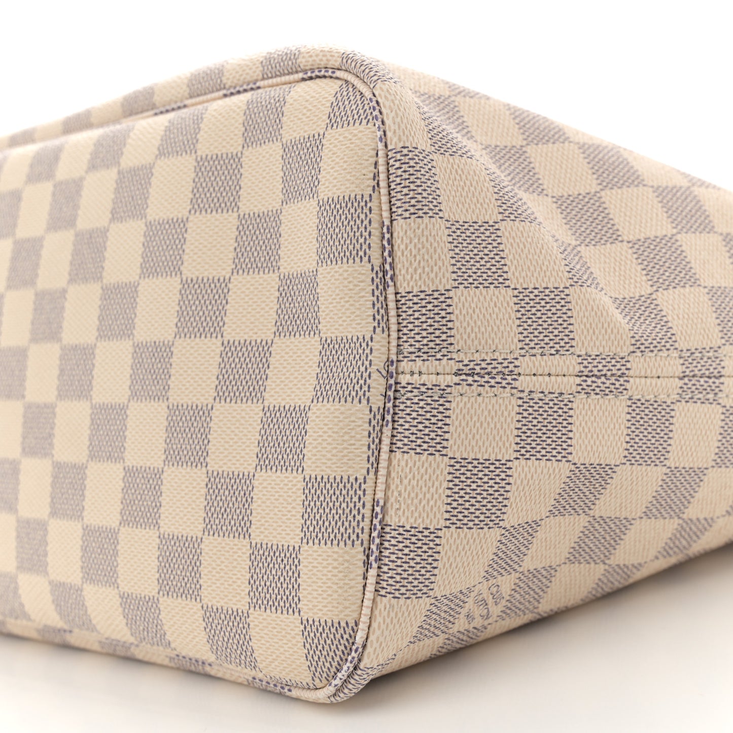 Damier Azur Neo Neverfull MM Rose Ballerine
