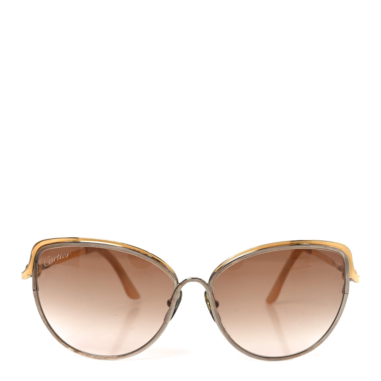Metal Trinity Sunglasses CT0089S Brown