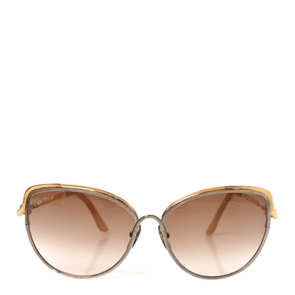 Cartier Metal Trinity Sunglasses CT0089S Brown 2 of 6