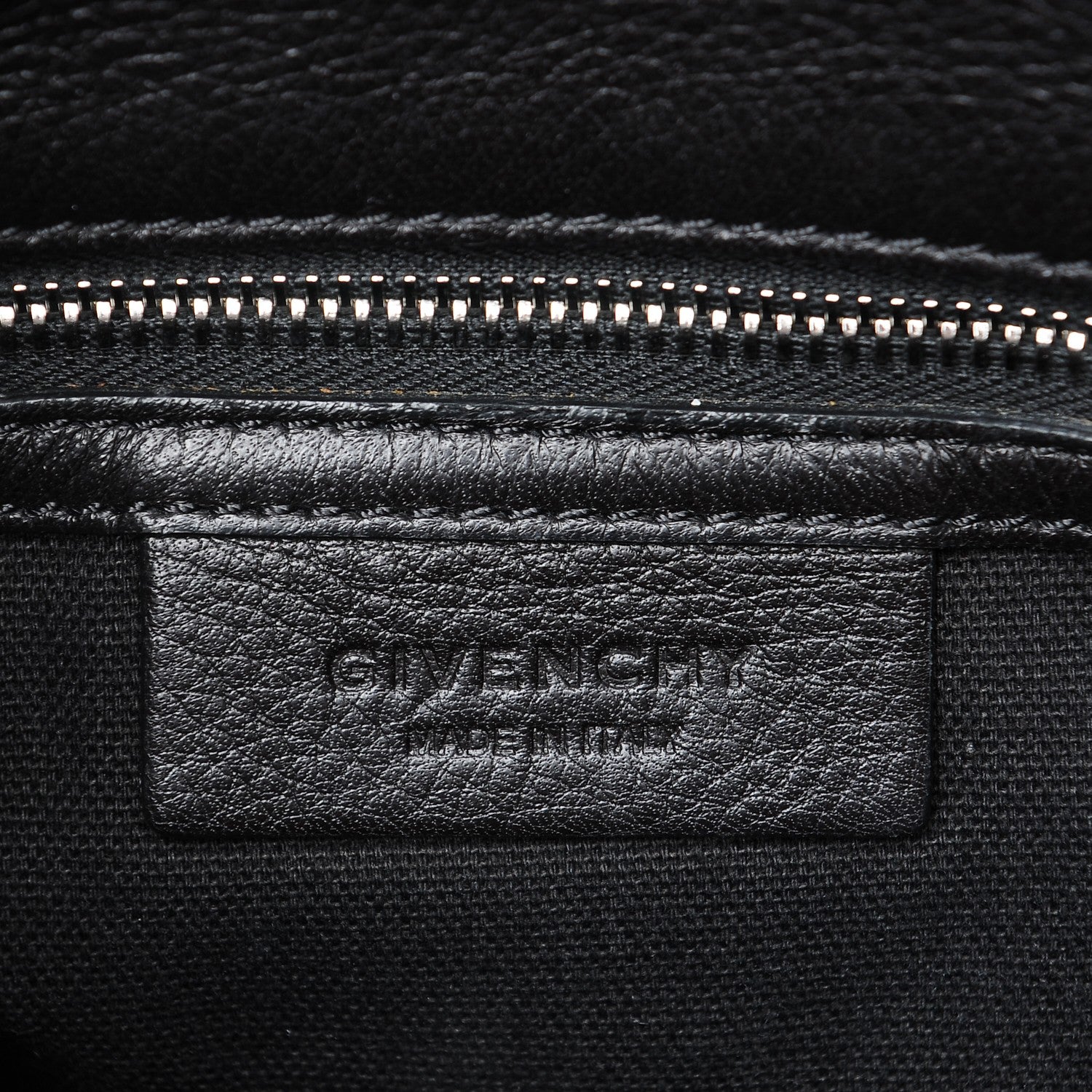 Givenchy Waxy Grained Calfskin Mini Pandora Pure Flap Bag Black 7 of 8
