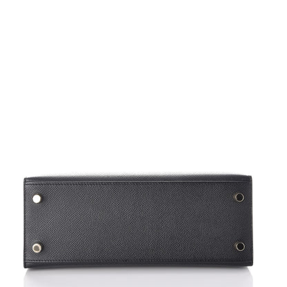 Hermes Epsom Kelly Sellier 25 Black 6 of 41
