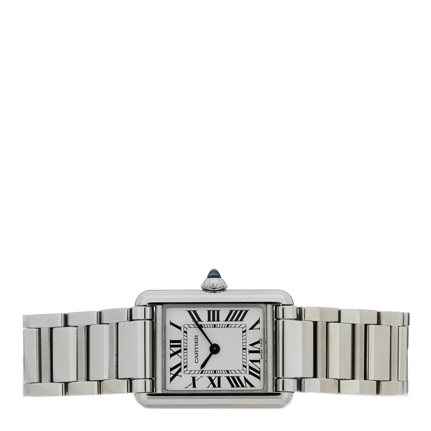 Cartier Stainless Steel 22mm Tank Must Quartz Watch 2 of 4