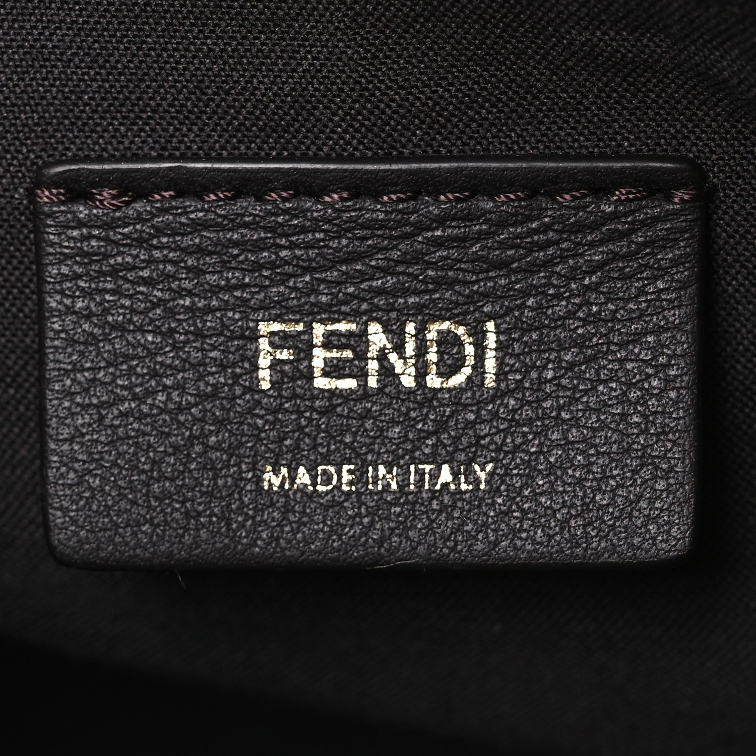 Fendi Vitello King Macro Stitchings Logo Medium By The Way Boston Bag Mimosa 8 of 17