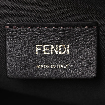 Fendi Vitello King Macro Stitchings Logo Medium By The Way Boston Bag Mimosa 8 of 17