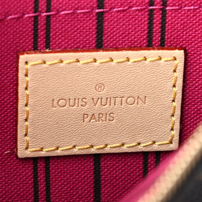Louis Vuitton Monogram Neverfull MM GM Pochette Pivoine 6 of 6