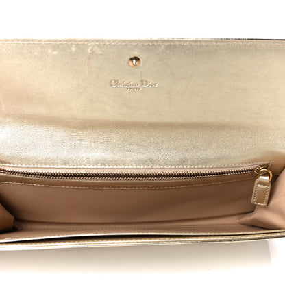 Christian Dior Metallic Patent Ultimate Wristlet Gold 8 of 8
