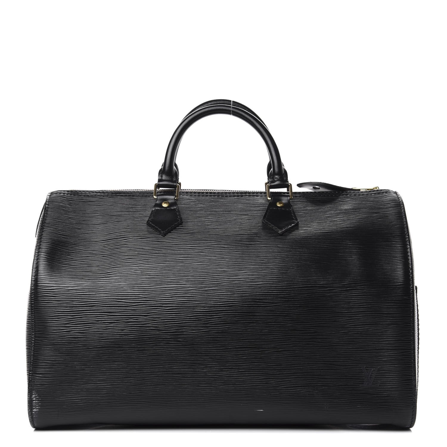 Louis Vuitton Epi Speedy 35 Black 1 of 7