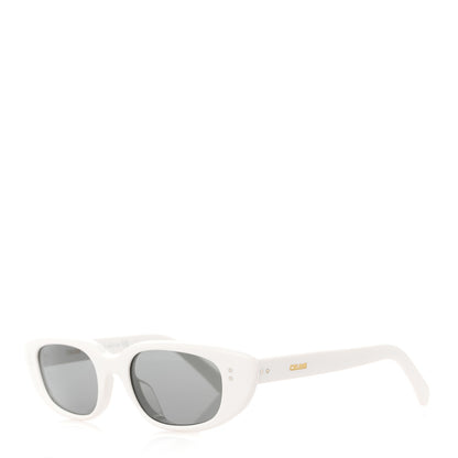 Celine Acetate Cat Eye Sunglasses CL40095U White 1 of 8