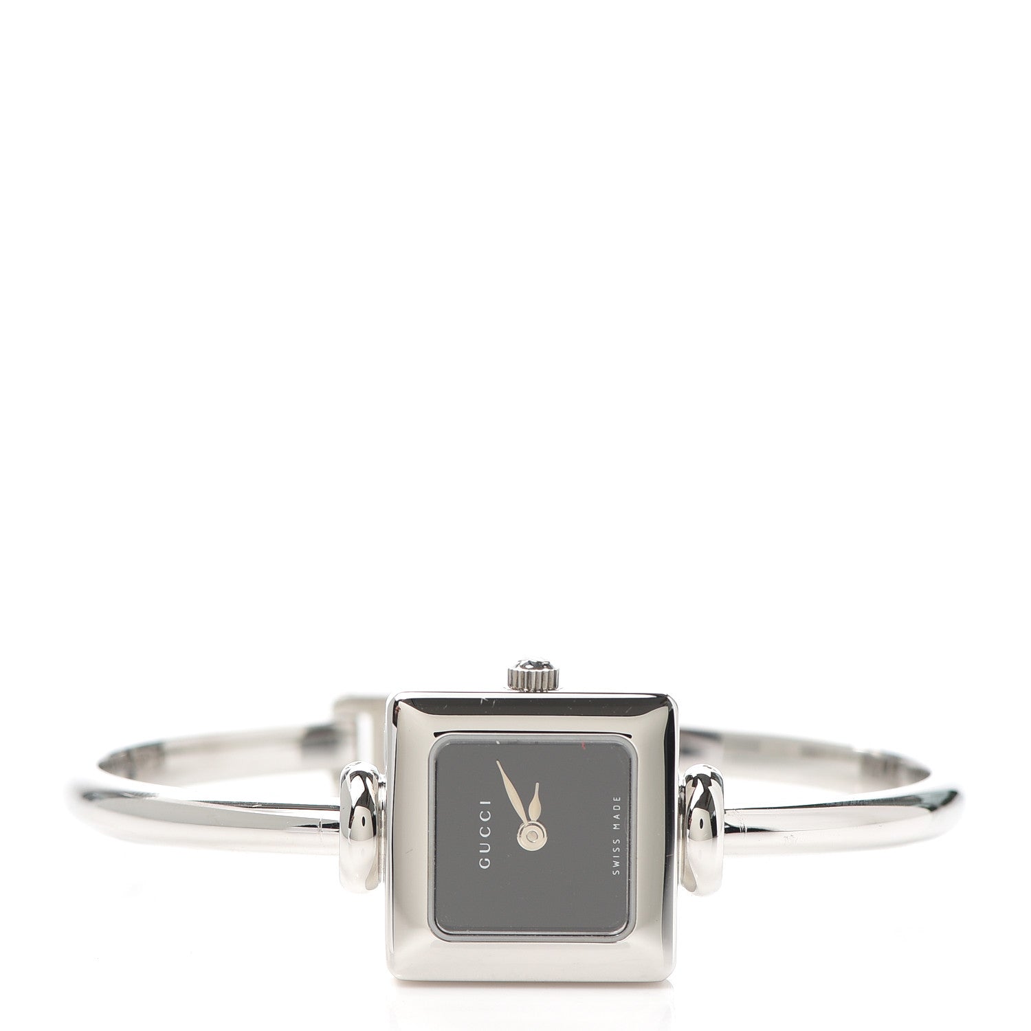 Gucci Stainless Steel 19mm 1900L Quartz Watch Black 2 of 5