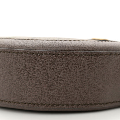 Gucci GG Supreme Monogram Web Mini Ophidia Round Shoulder Bag Brown 10 of 11