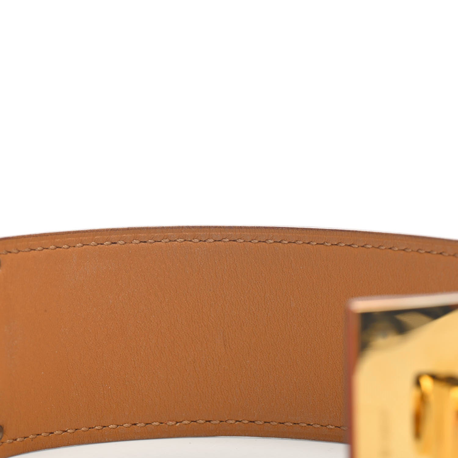 Hermes Chamonix Kelly Dog Bracelet Orange 4 of 7