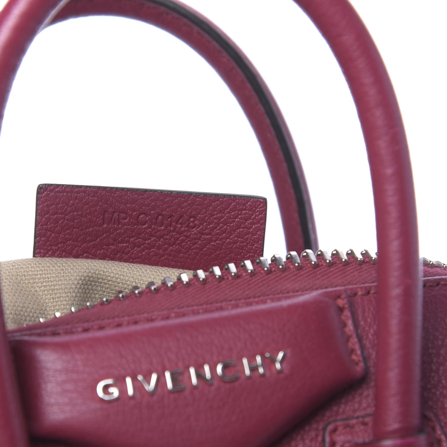 Givenchy Sugar Goatskin Mini Antigona Fig Pink 7 of 12