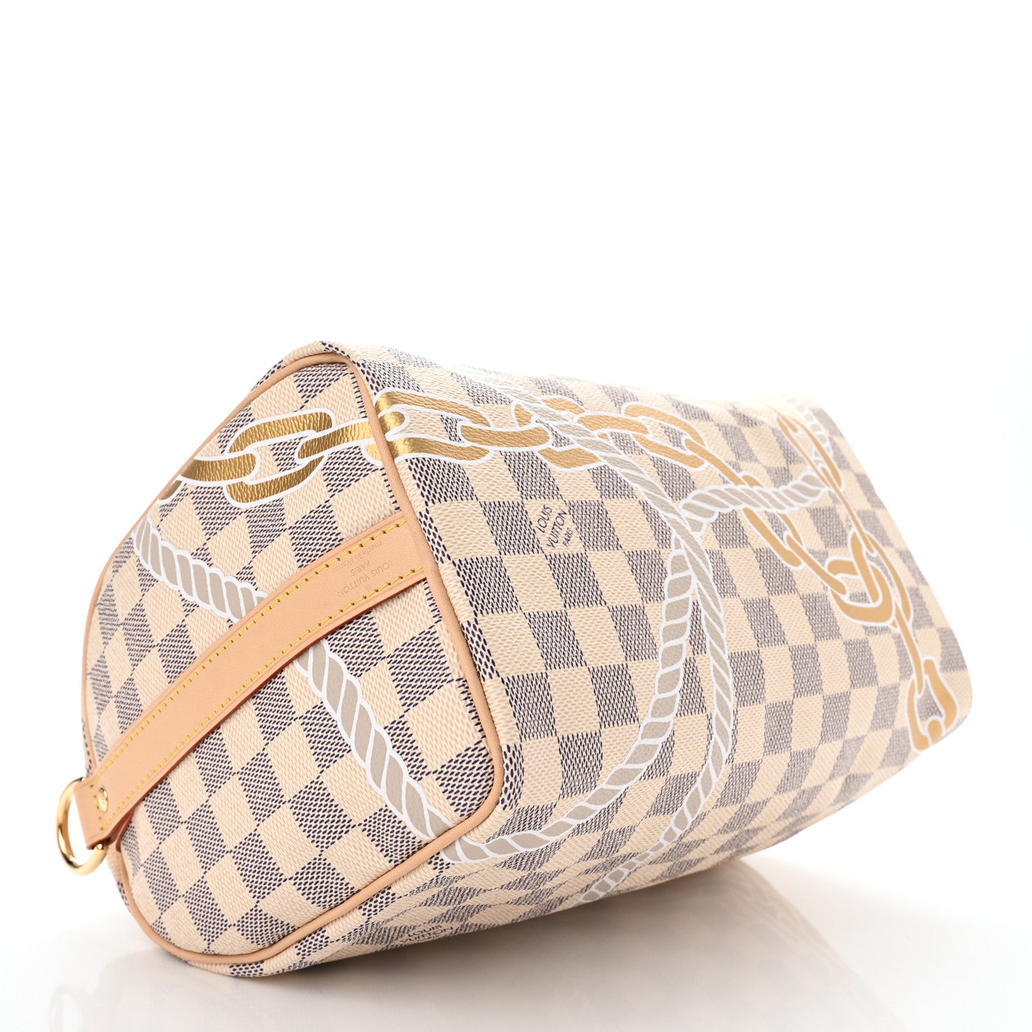 Louis Vuitton Damier Azur Nautical Speedy Bandouliere 25 4 of 10
