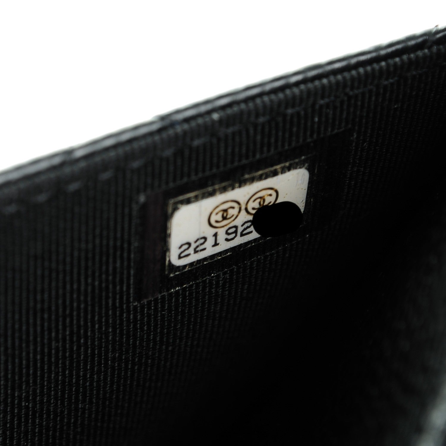 Chanel Caviar Quilted Wallet On Chain WOC Black 8 of 8