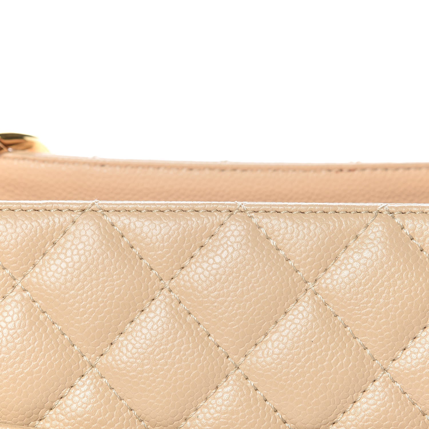 Chanel Caviar Quilted Grand Shopping Tote GST Beige Clair 14 of 20