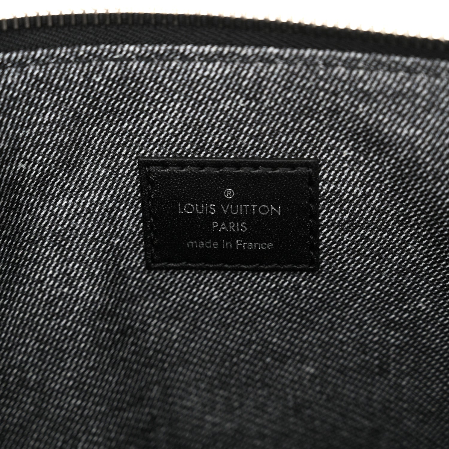 Louis Vuitton Lambskin Embossed Monogram Coussin MM Black Gray 6 of 9