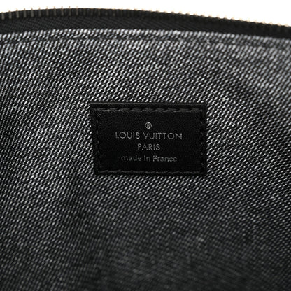 Louis Vuitton Lambskin Embossed Monogram Coussin MM Black Gray 6 of 9