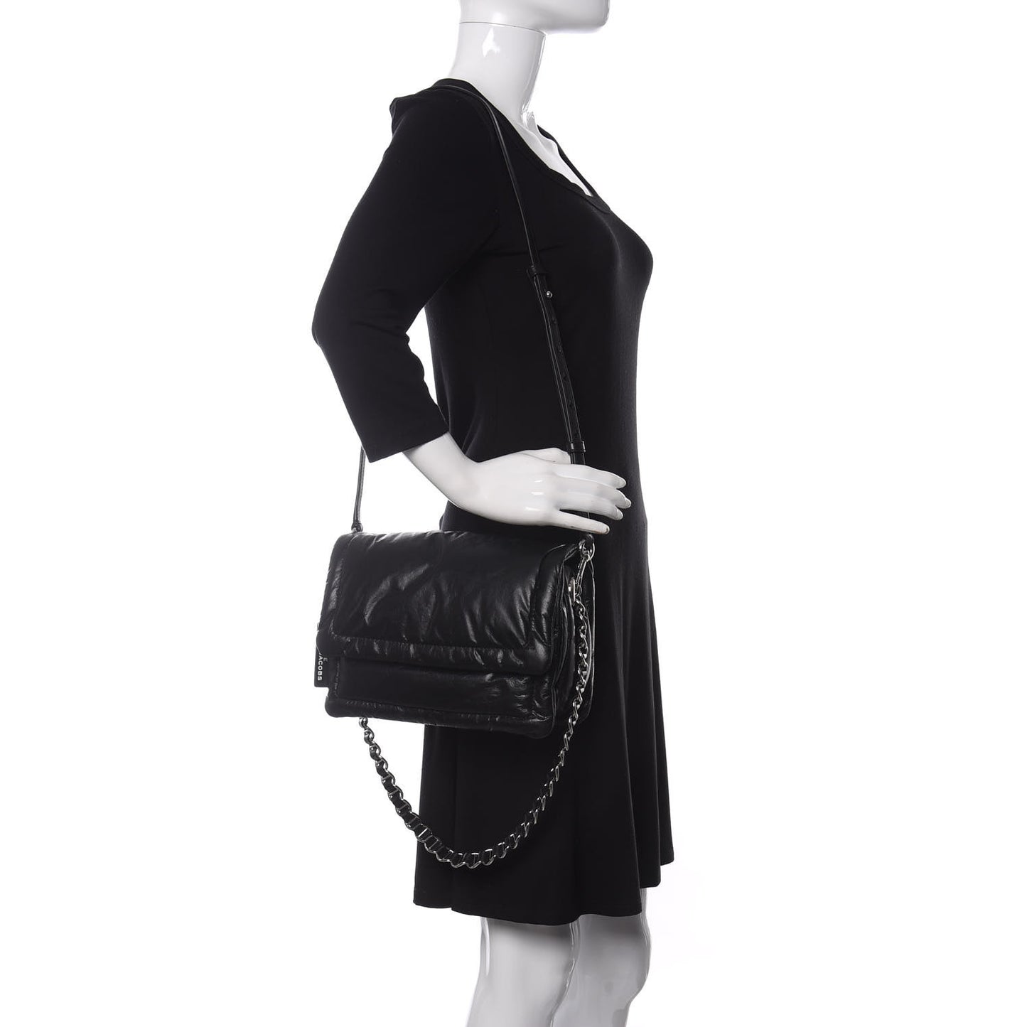 Lambskin The Pillow Bag Black