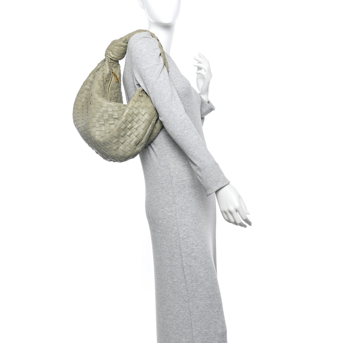 Nappa Intrecciato Small Jodie Travertine