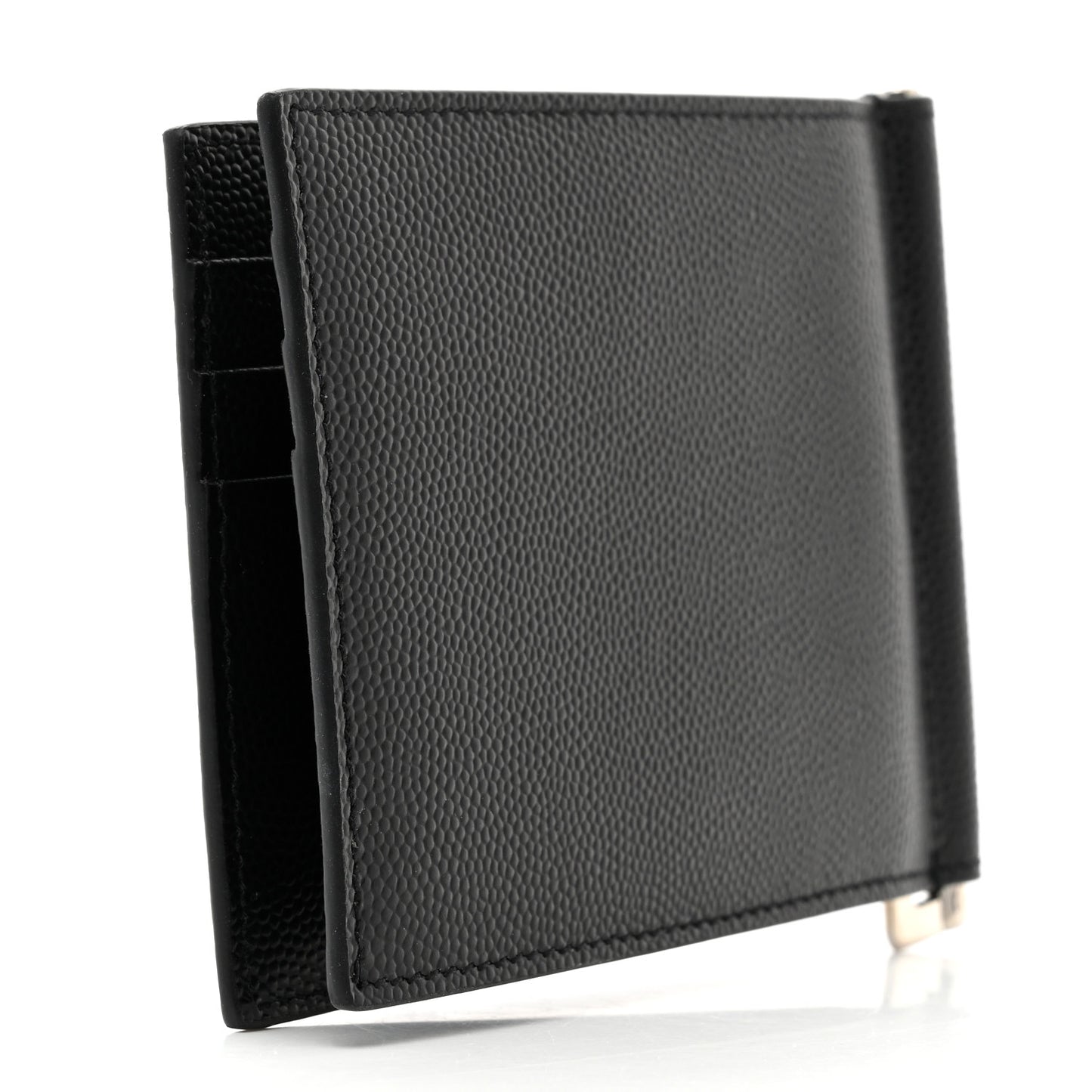 Grain De Poudre Bill Clip Card Case Black