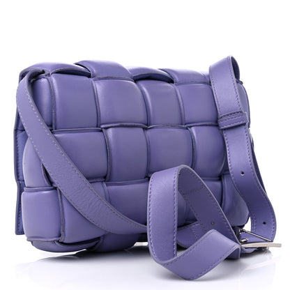 Bottega Veneta Nappa Maxi Intreccio Padded Cassette Crossbody Bag Lavender 3 of 16