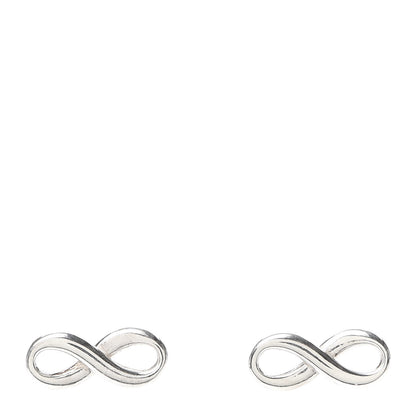 Tiffany Sterling Silver Infinity Earrings 1 of 5