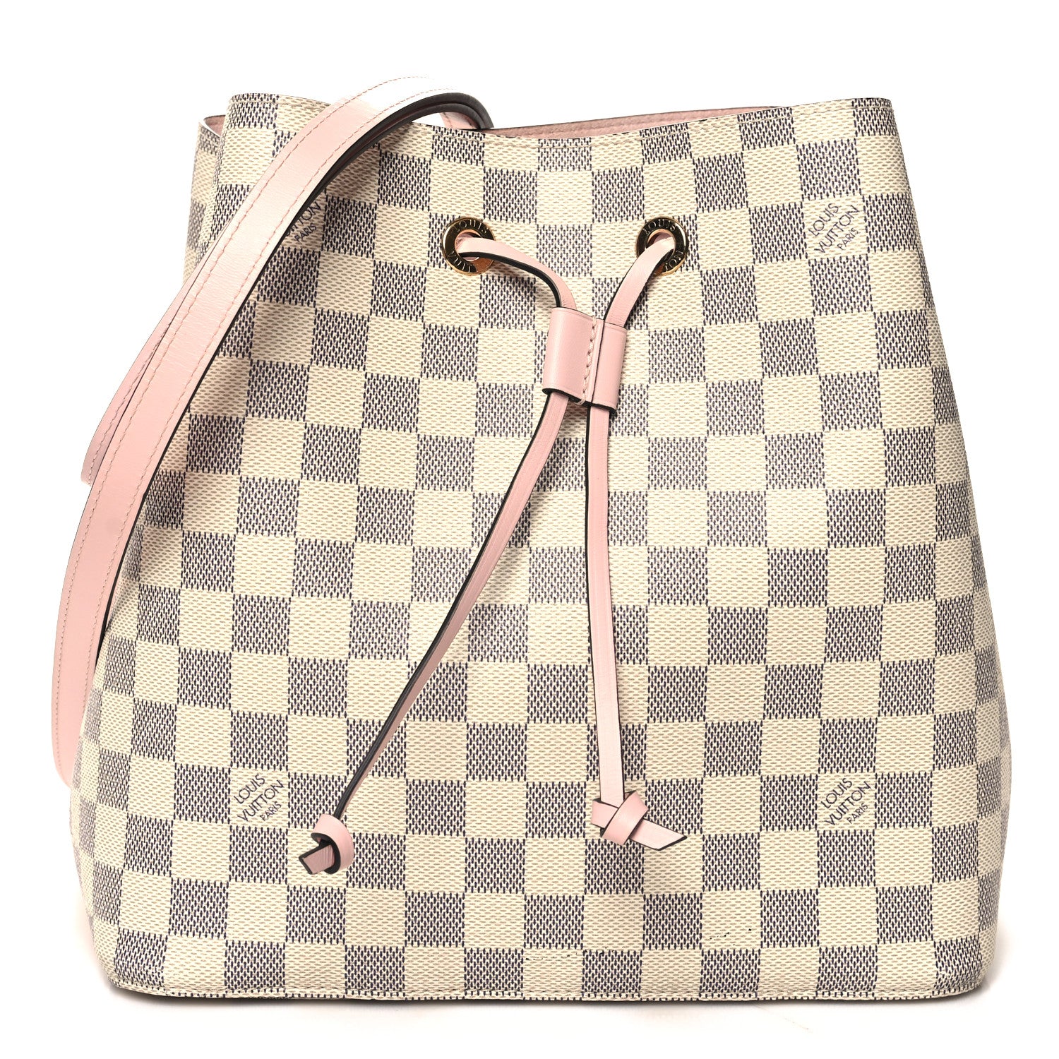 Louis Vuitton Damier Azur Neonoe MM Eau De Rose 1 of 11