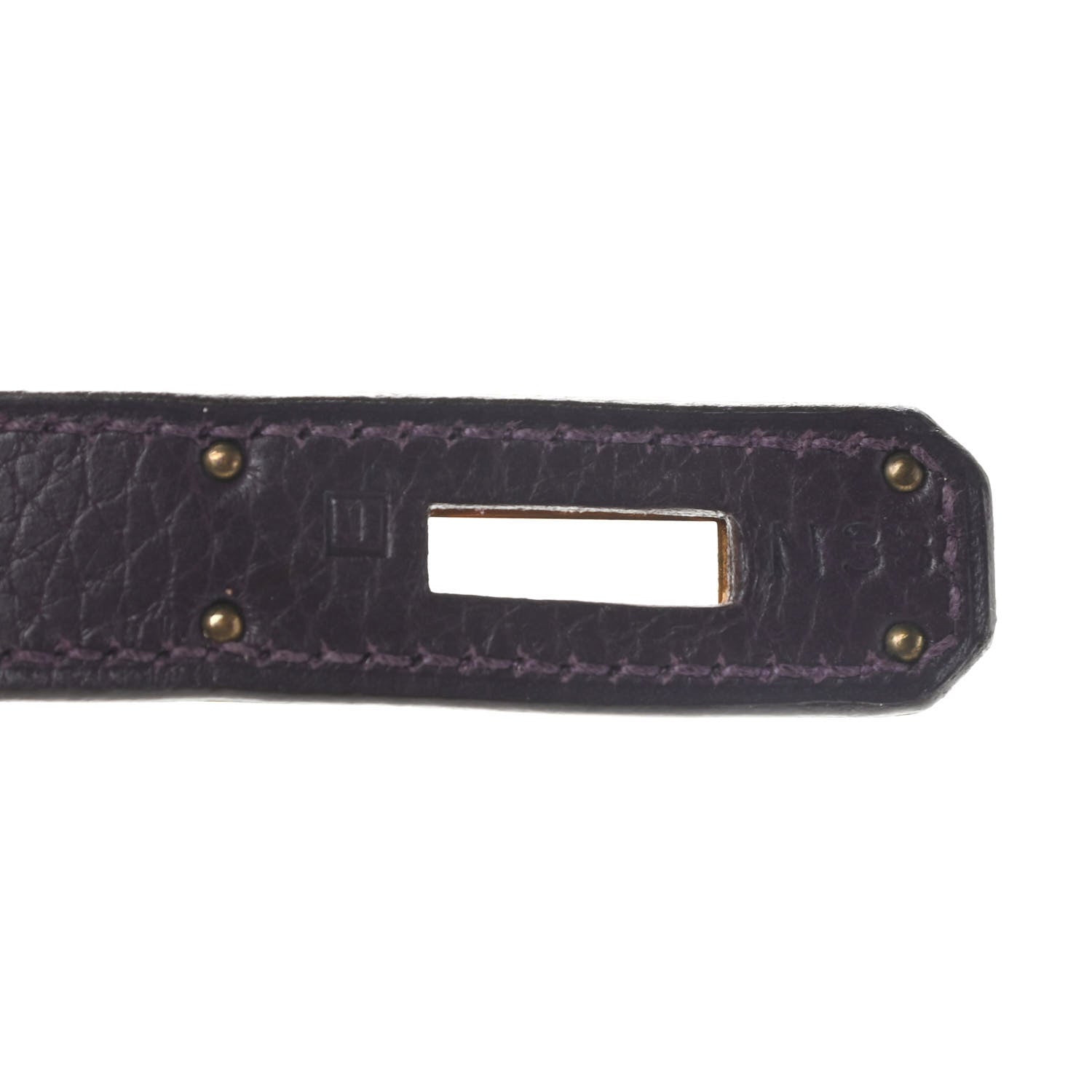 Hermes Taurillon Clemence Kelly Retourne 32 Raisin 6 of 10