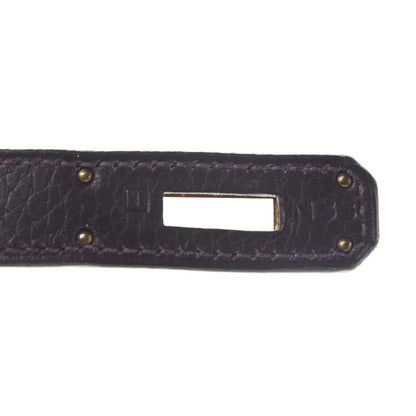 Hermes Taurillon Clemence Kelly Retourne 32 Raisin 6 of 10