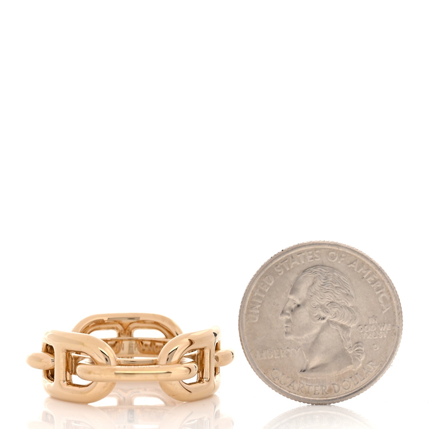 Hermes Permabrass Regate Scarf Ring 2 of 6