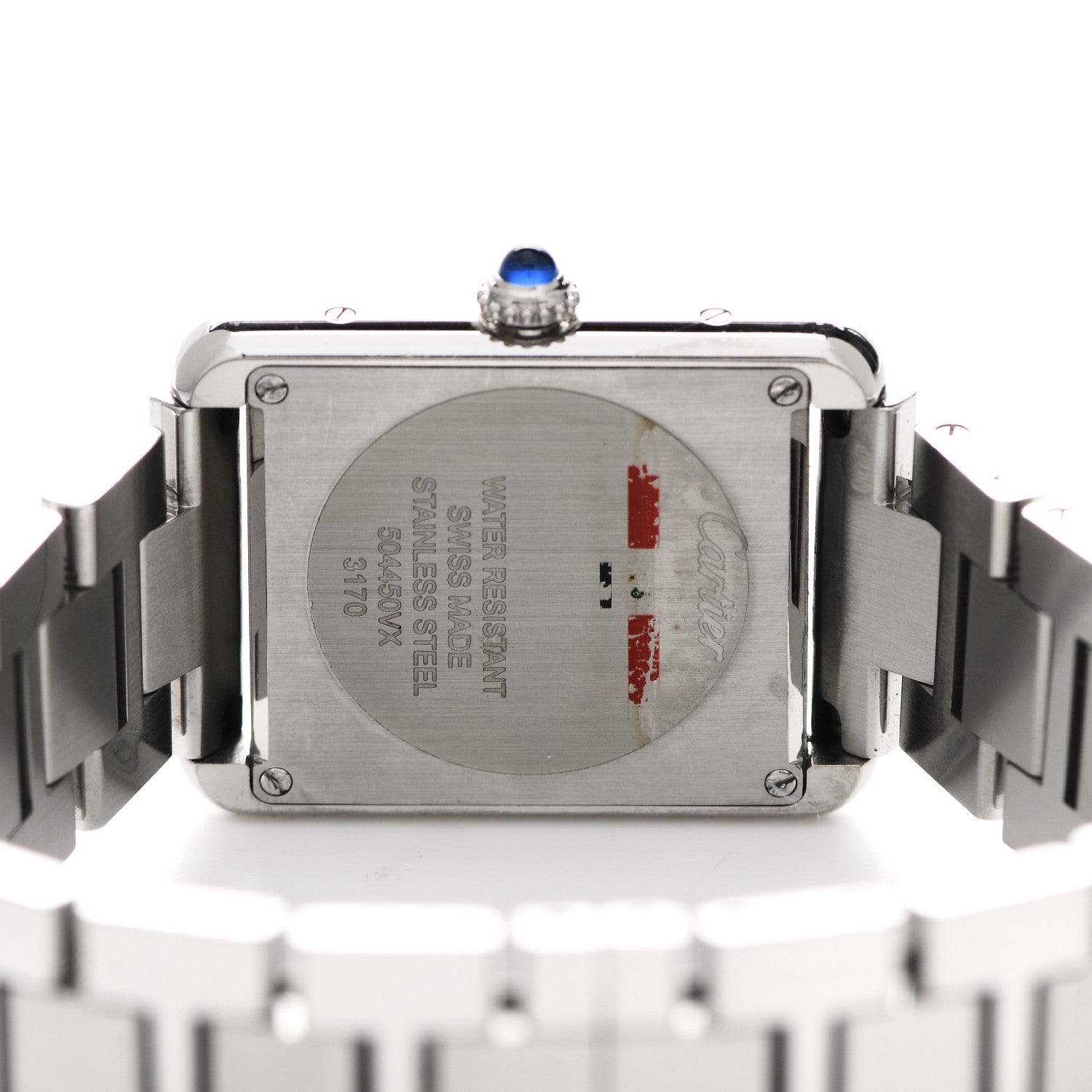 Cartier Stainless Steel 24mm Tank Solo Quartz Watch 4 of 6