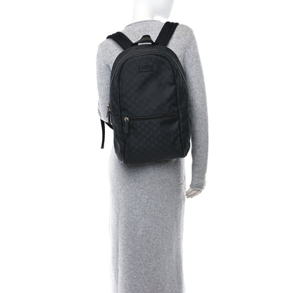 Gucci Nylon Monogram Slim Backpack Black 2 of 13