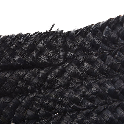 Saint Laurent Raffia Medium Panier Bag Black 13 of 13