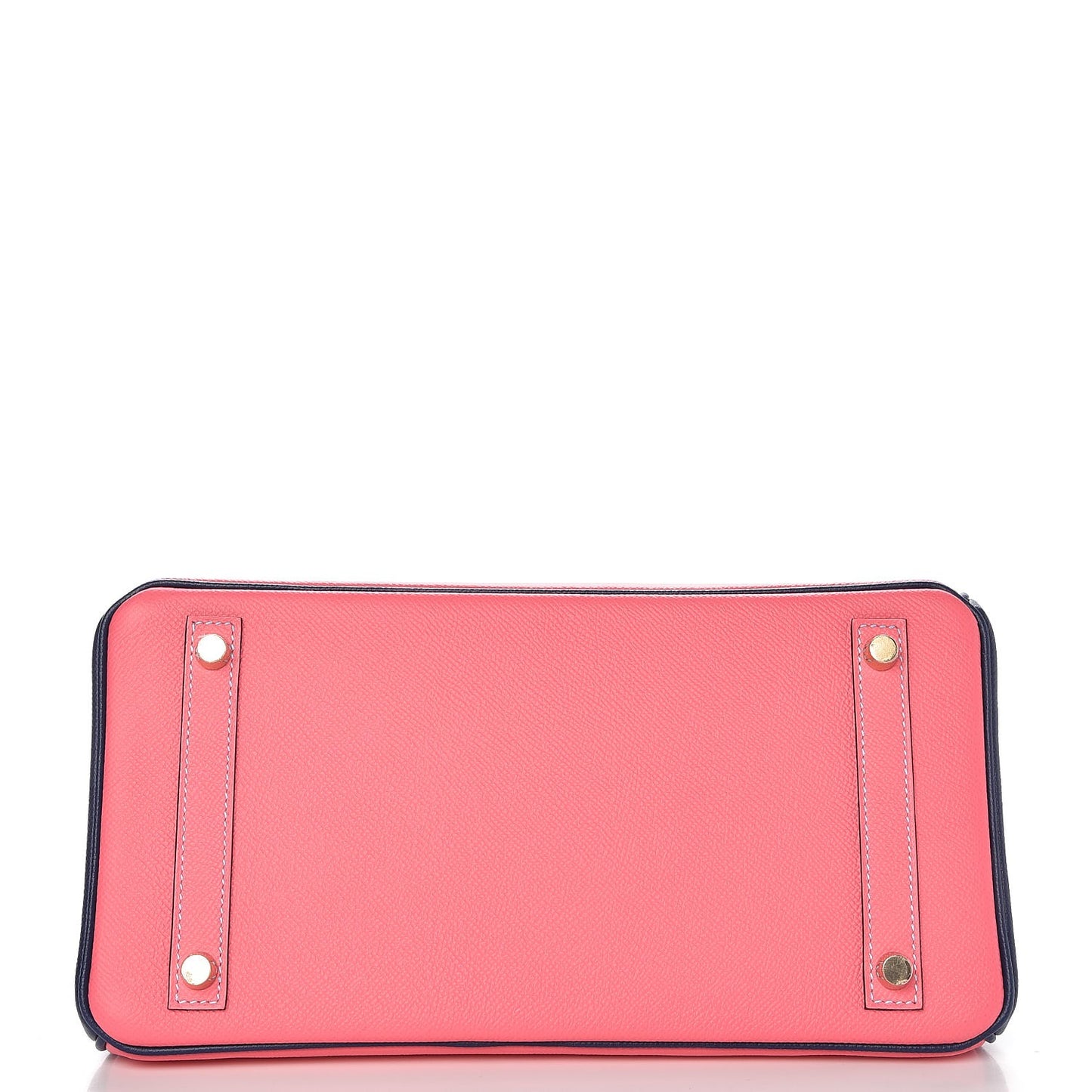 Epsom Horseshoe Birkin 30 Rose Azalee Bleu Saphir