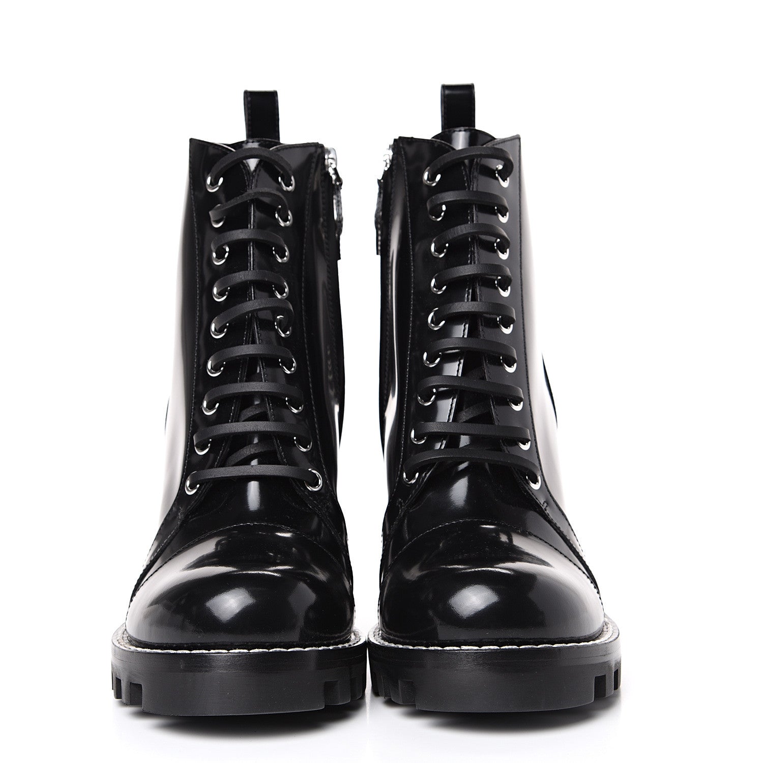 Louis Vuitton Glazed Calfskin Star Trail Ankle Boots 39.5 Black 2 of 9