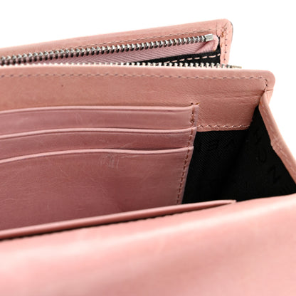 Givenchy Crackled Calfskin Compact Wallet Pink 9 of 11